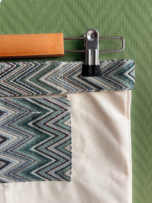 Orderly Tote - Grafisch Blauw (voor klassieke tote)