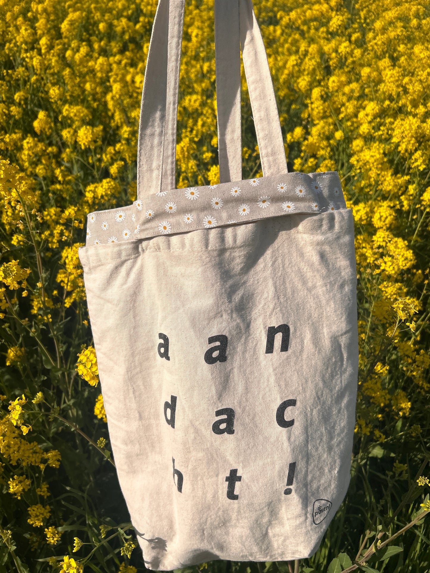 Serene Tote - Madelief (met platte bodem)