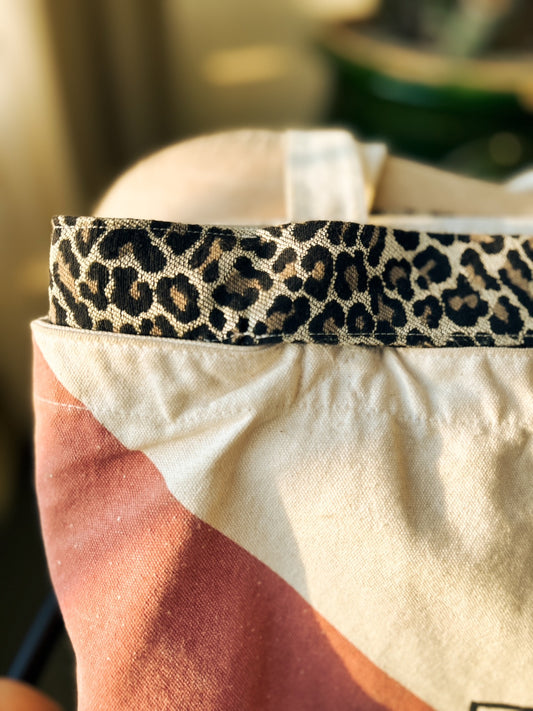 Tamed Tote - Panter (met platte bodem)