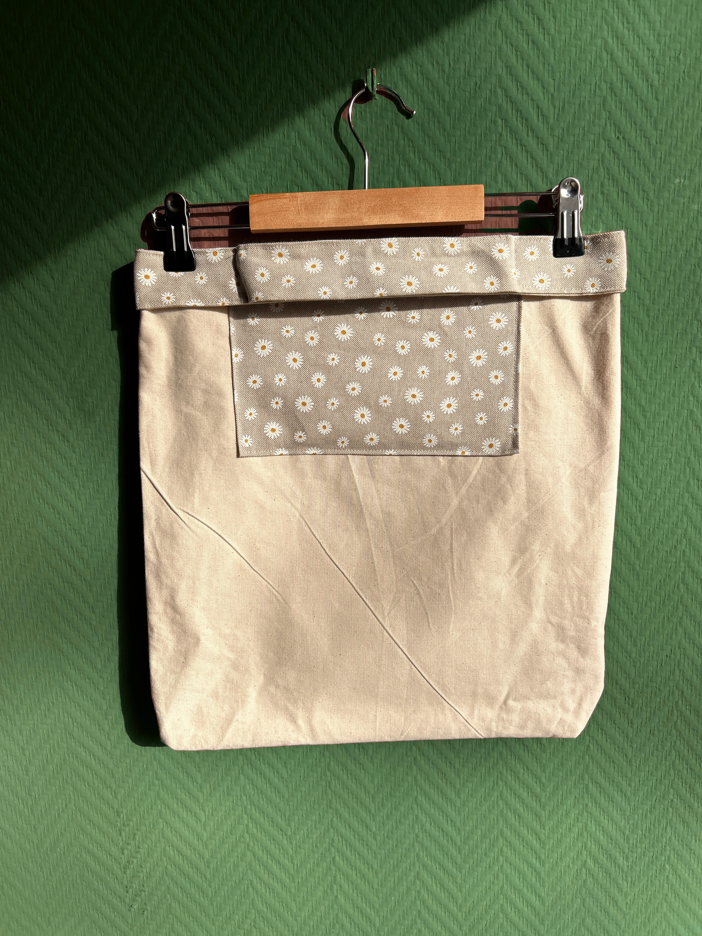 Serene Tote - Madelief (met platte bodem)
