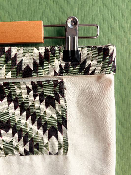 Orderly Tote - Grafisch Groen (voor klassieke tote)